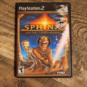 Sphinx And The Cursed Mummy Game for PS2 PlayStation 2 Complete CIB